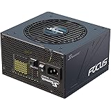 Seasonic FOCUS GX-850, 850W 80+ Gold, Full-Modular, Fan Control in Fanless, Silent, and Cooling Mode, Perfect Power Supply fo