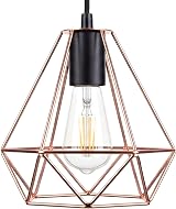 Giggi Rose Gold Cage Ceiling Light Shade Pendant Fitting
