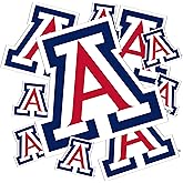 Desert Cactus University of Arizona Sticker UA Wildcats Sticker Vinyl Decals Laptop Water Bottle Car Scrapbook Sheet T3 (Type 3-1)