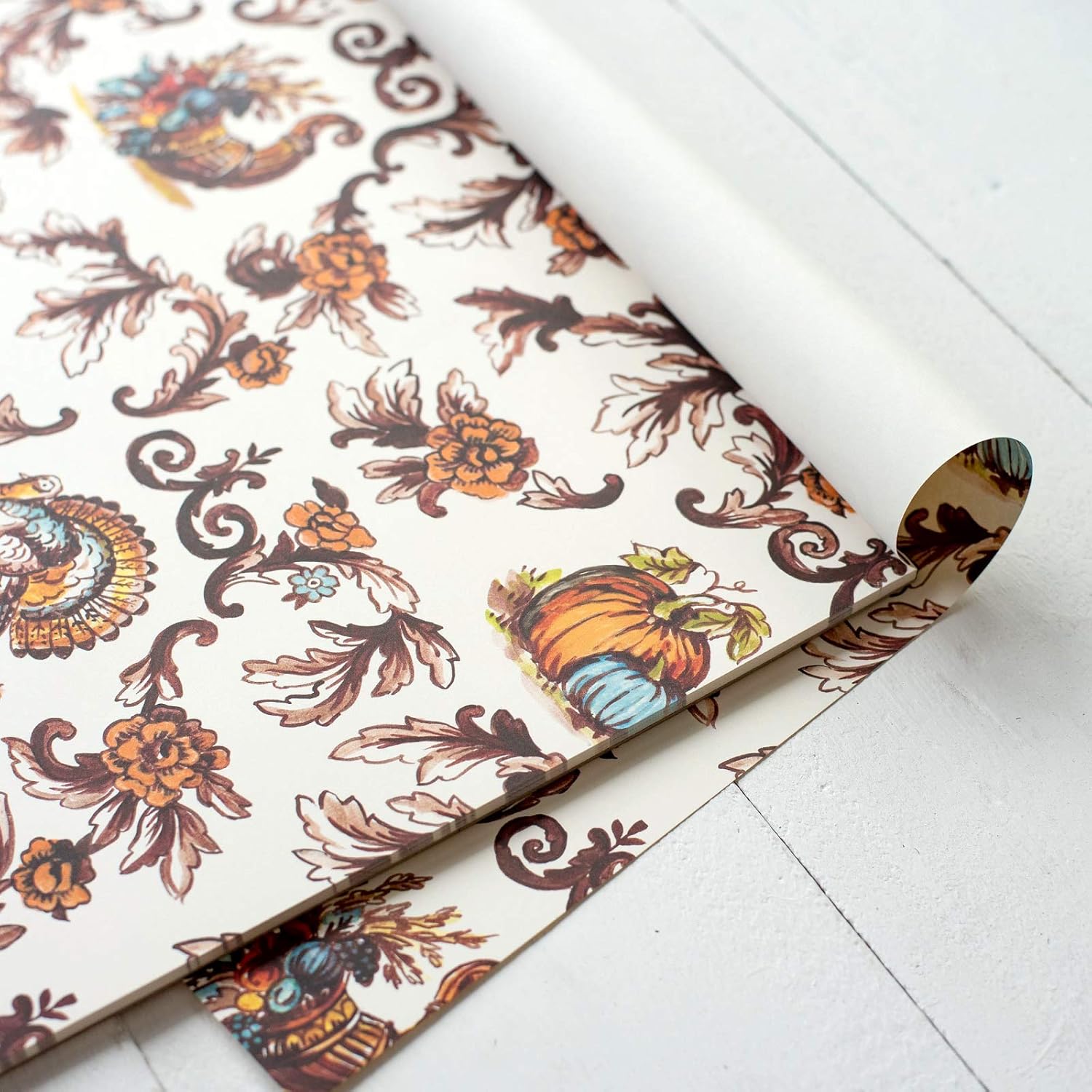 Hester & Cook Thanksgiving Toile Paper Placemat 30 Sheets