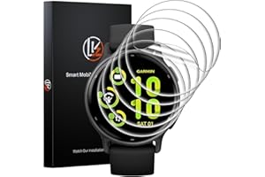 LK 6 Pack for Garmin Vivoactive 6 / Vivoactive 5 Screen Protector 42mm - Anti-Scratch, Self-Healing Soft TPU Screen Protector for Garmin Vivoactive 42mm, Bubble Free, HD Transparent, Touch Sensitive
