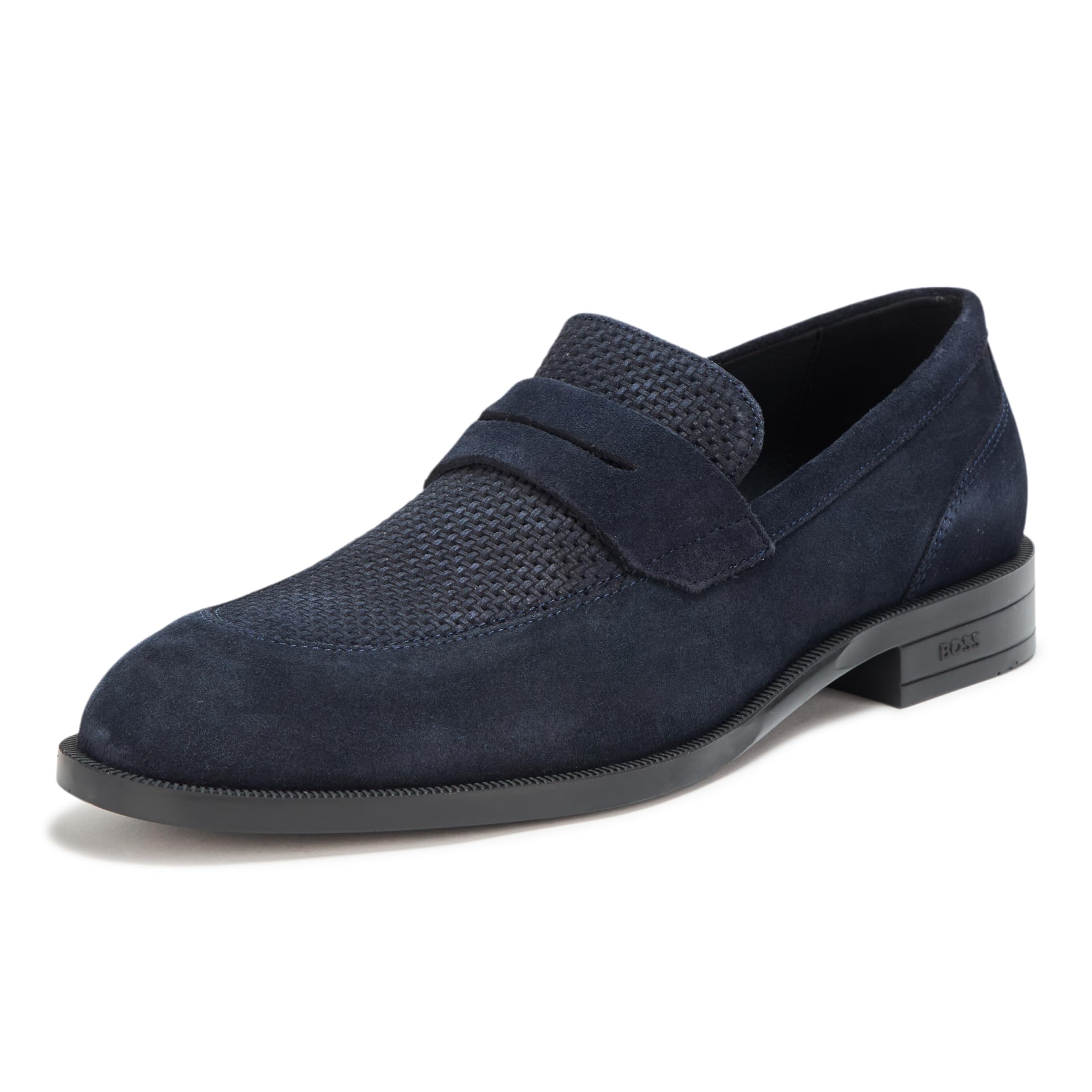 BOSS Modern Loafer Charcoal Blue 12.5