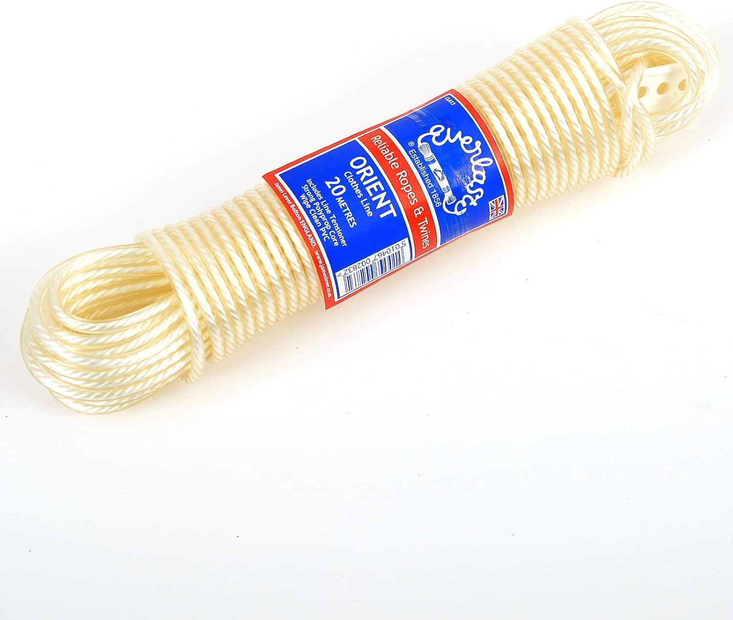 EVERLASTO ORIENT PVC CLOTHES LINE 30M, Clear, 4.8mm x 30M (Clear)