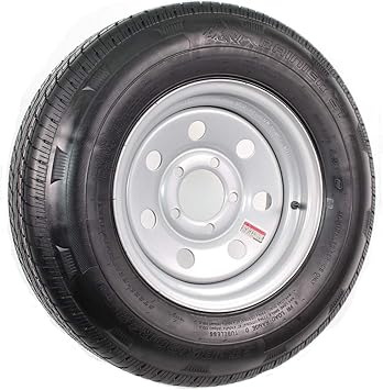 Amazon Trailer Tires
 - Amazon Com Radial Trailer Tire And Rim St185 80r13 13x4 5 5 4 5 Silver Modular Wheel Automotive