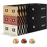 Nespresso Vertuo Pods, Flavoured coffee Mixed Pack of 60 capsules - Compatible with Vertuo coffee maker, Recyclable pods