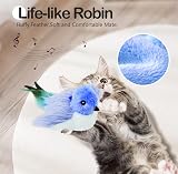 Migipaws Interactive Flapping Bird Cat Toy with Catnip USB Rechargeable view 4