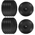PATIKIL Blank Vinyl Records, 12 Inch 20 Pack CD Fake Vinyl Records for Wall Aesthetic Decor, Decorative Records for Roll Music Room Rock Party DIY Decoration, Black