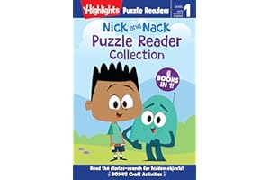 Nick and Nack Puzzle Reader Collection: Level 1 6-in-1 Beginner Story Collection for Kids Learning to Read, Practice New Reading Skills and Sight Words with Fun Puzzles (Highlights Puzzle Readers)