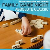 Navoys Classic Double 6 Dominoes Tin Gift Set 28 Pieces Travel Size view 5