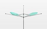 Brabantia Lift-O-Matic 50M Rotary Clothes Line Adjustable UV-Resistant view 6