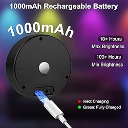 maylit 6 Pack RGBW Picture Lights for