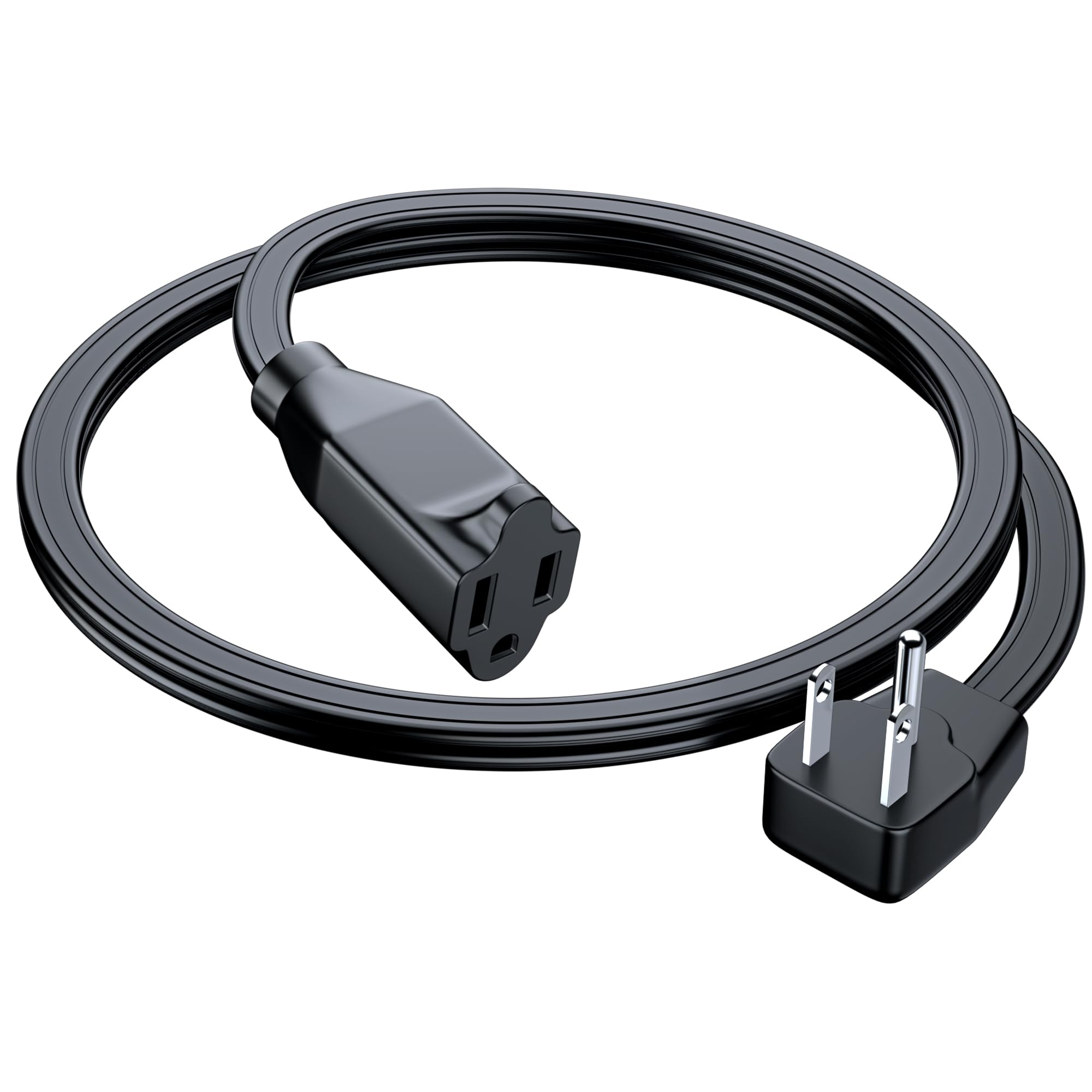 Maximm Extension Cord Heavy Duty (2 Feet) Flat Wire