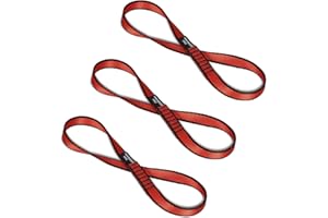 KLYTORX 18MM Nylon Climbing Sling Runner - 23KN CE2008/EN566 Certified Outdoor Climbing Webbing for Rock Climbing, Rappelling, Mountaineering, Swing Gear, Outdoor Adventures & Emergency Anchoring