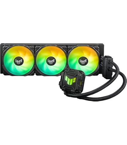 TUF GAMING LC II 240 ARGB 黒 | CPU クーラー Amazon.com: ASUS TUF Gaming LC II 240 ARGB All-in-One Liquid