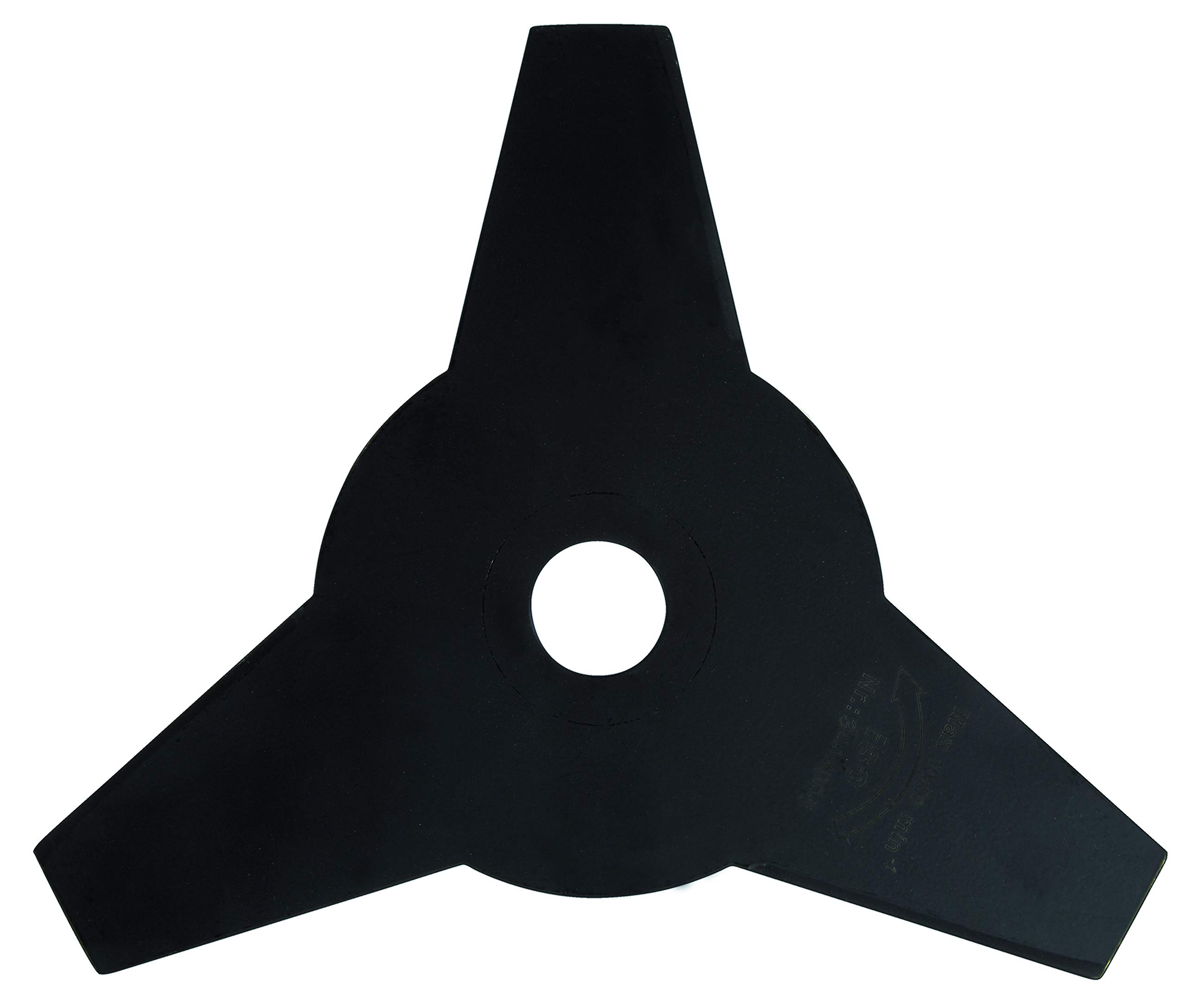 Original Einhell Grass Knife 230 (scythes Accessories, Suitable for All Einhell scythes, bore 25.4 mm, Cutting Width 230 mm, 3-Tooth Metal Knife)