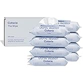 Coterie Baby Wipes, 8 Pack, 448 Count, Unscented Wipes, 99% Purified Water, Plastic-Free & Plant-Derived Fibers, Fragrance Free Hypoallergenic Sensitive Skin Baby Essentials, Clean Ingredients