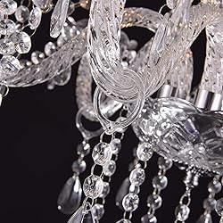 Baotree LIUMANG Modern Elegant 12 Lights K9 Crystal