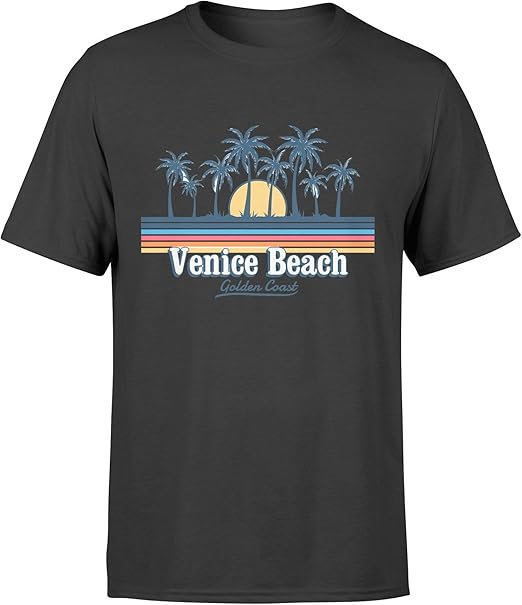 AKDesigns Venice Beach TShirt Standard TShirt Amazon.de Bekleidung
