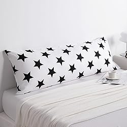 NTBAY Body Star Pillowcase, 1800 Thread Brushed