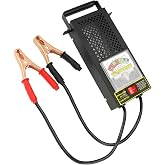QWORK 12V 100A Battery Load Tester &amp; Voltage Tester 24338 for Cars, Trucks, RVs, Golf Carts - Versatile and Powerful Automotive Diagnostic Tool with Alternator Testing
