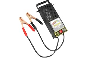 QWORK 12V 100A Battery Load Tester & Voltage Tester 24338 for Cars, Trucks, RVs, Golf Carts - Versatile and Powerful Automoti