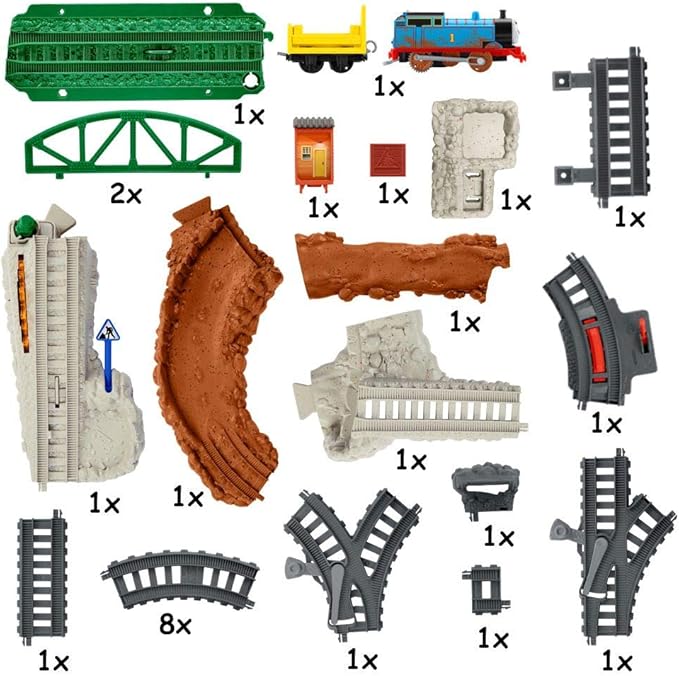 thomas trackmaster daring derail set