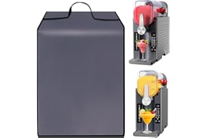 EIIJUGALOO Frozen Drink Maker Cover Slushie Machine Lid Heavy Duty Dustproof Nylon Case for INOVIVA Slushy Maker/Slushie Machine/for BKPPM Frozen Drink Maker, 68 oz