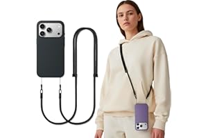 iBestgol Phone Lanyard Crossbody Compatible with iPhone 17/Air/Pro/Max Phone Cases & Most Phone Cases, Adjustable Anti-Theft Neck Holder for Women & Men(Case Not Included)