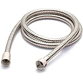 Signature Hardware 449696 60" Stretchable Hand Shower Hose - Polished Nickel