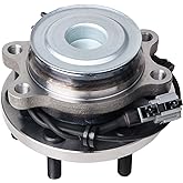 KUSATEC 515064 Front Wheel Bearing and Hub Assembly Compatible with Nissan Frontier Pathfinder Xterra 2WD, Suzuki Equator 2009 2010 2011 2012, 6 Lug Bolts w/ABS