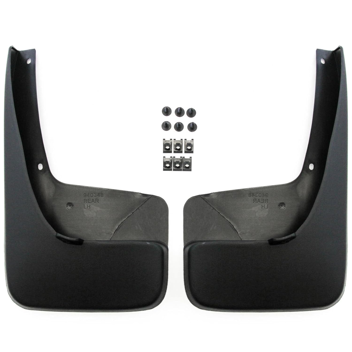 Red Hound Auto Mud Flaps Splash Guards Compatible with Dodge/Chrysler Grand Caravan