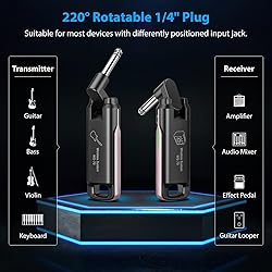 LEKATO Wireless Guitar System UHF Guitar Wireless