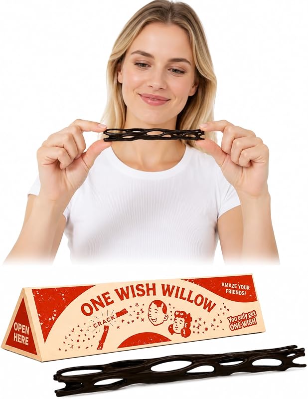 Filme de 2 peças Wish One Willow, Willow of Wish, Willow of Wish Movie, Good Fortune Colecionable Gift, para adultos