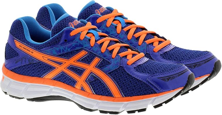 asics blue running shoes