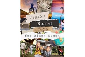 Vision Board Clip Art Book For Black Women: Over 400 Pictures, Quotes, and Inspiring Words to Create Your Dream Life - Perfect Vision Board Supplies for Women