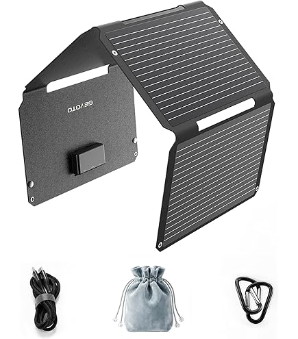 Amazon.com: ELECOM NESTOUT 4-Panel Solar Panel Charger + 15000mAh