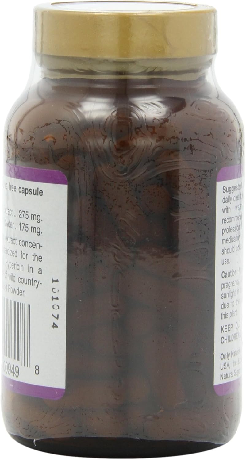 Only Natural St. Johns Wort (no Zac) 450 Mg, 120-Count: Health & Personal Care