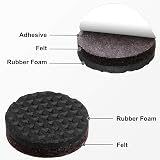 Yelanon Non Slip Furniture Pads 36 pcs 25mm Self Adhesive Rubber Feet view 2