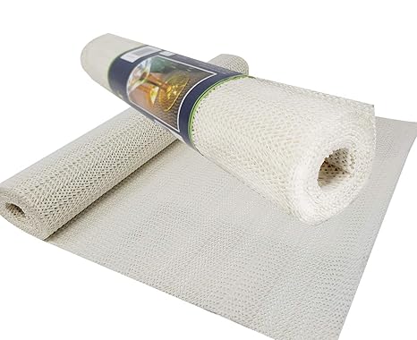 Alkor Soft Foam Grip Drawer Liner Durable Non Slip White 6 Pack