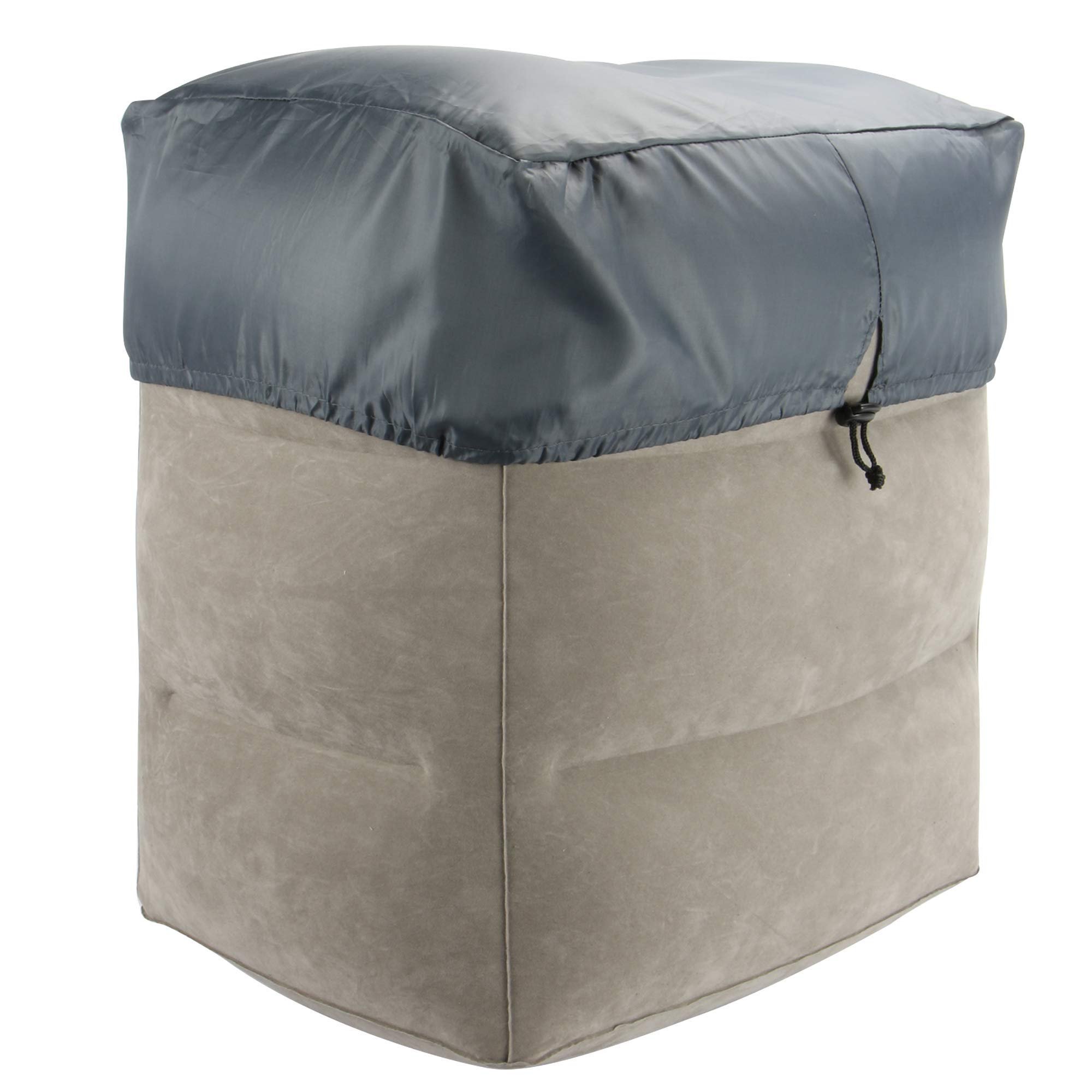 Inflatable Foot Rest Pillow | Multi Purpose Travel Accessory for Children & Adults | Portable Chair and Footrest | Easy, Compact Carry | Multi-functional Design | Pukkr