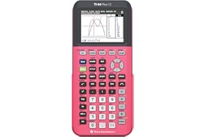 Texas Instruments TI-84 Plus CE Color Graphing Calculator, Coral