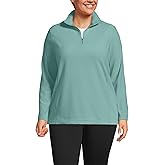 Lands' End Anyweather Fleece Quarter Zip Pullover