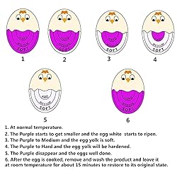 Egg Timer Sensitive Hard & Soft Boiled Color