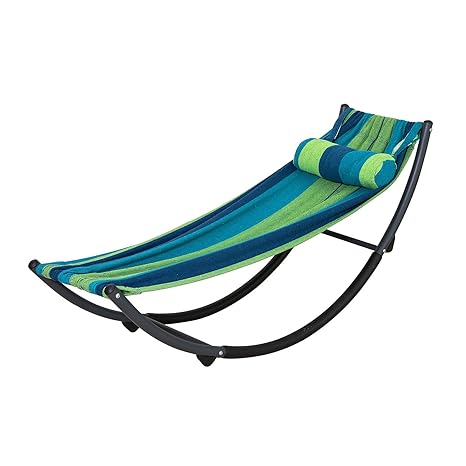 SoBuy® KMB05-J Schaukelliege Kinderschaukelstuhl mit Sicherheitsstopper Hängematte Kinderhängematte Schaukel für Kinder, BHT 