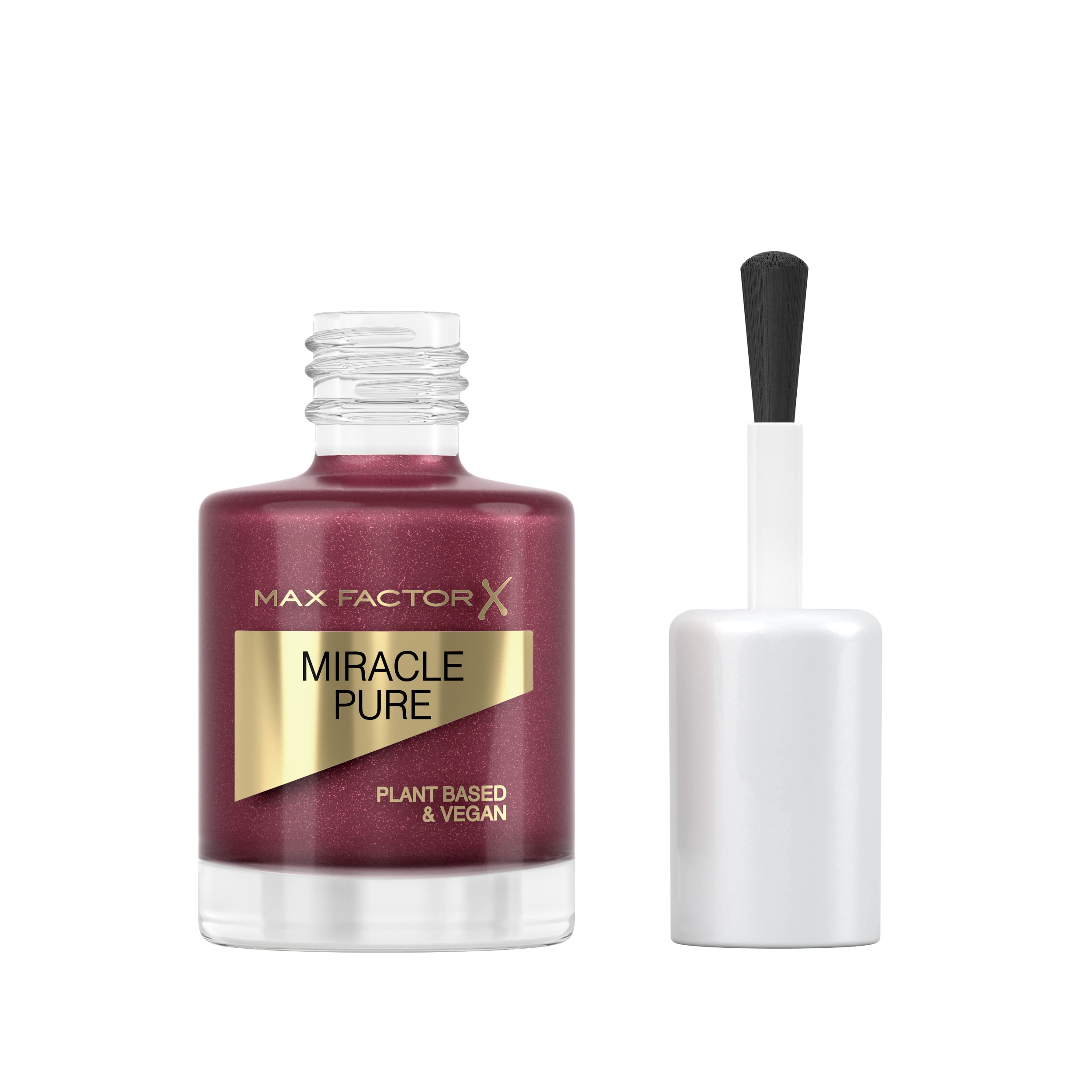 Max Factor Miracle Pure Nail Polish, Regal Garnet, 12ml