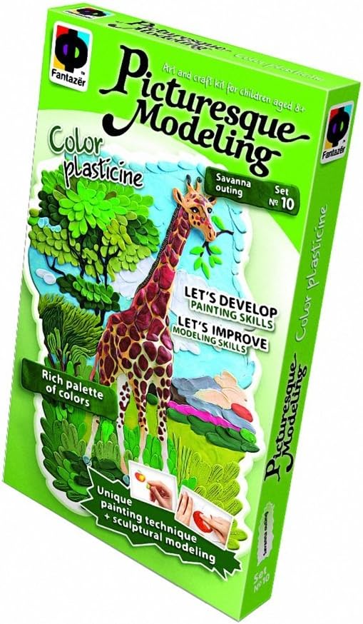 Fantazer Plasticine Pictures Savanna Outing