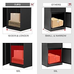 Package Delivery Box for Porch Deck Storage