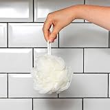 ELYSIUM SPA Mesh Exfoliating Bath & Shower Sponges 4 Pack Assorted Colours view 6