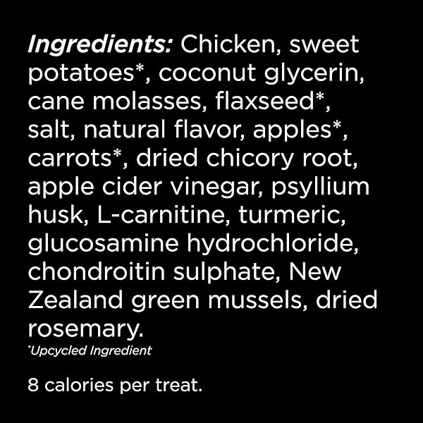 GO! SOLUTIONS WEIGHT MANAGEMENT + JOINT CARE DOG TREATS – CHICKEN RECIPE – SOFT AND CHEWY DOG TREATS, 6 OZ BAG