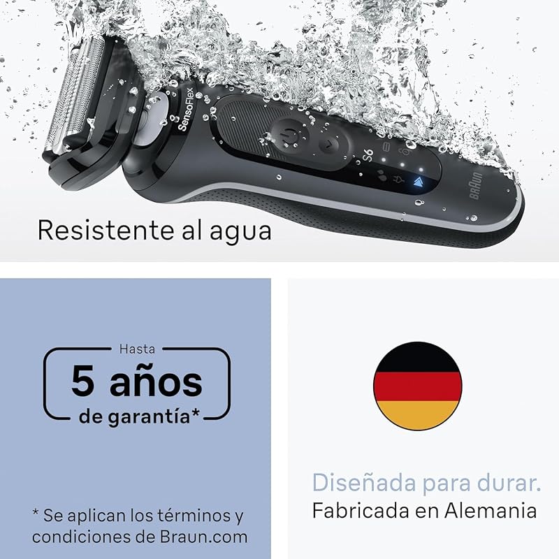 Series 6 Afeitadora Eléctrica Hombre, 62-G1200SI, Gris